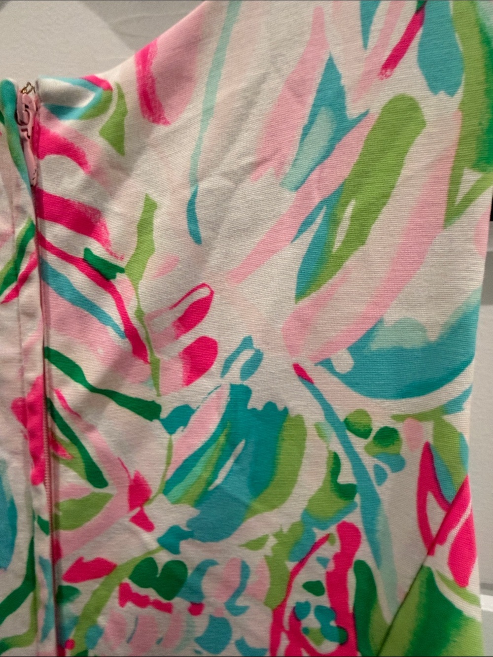 LILLY PULITZER Mila Knit Shift Dress CROC MY WORLD size 8 ($178) - Picture 8 of 8